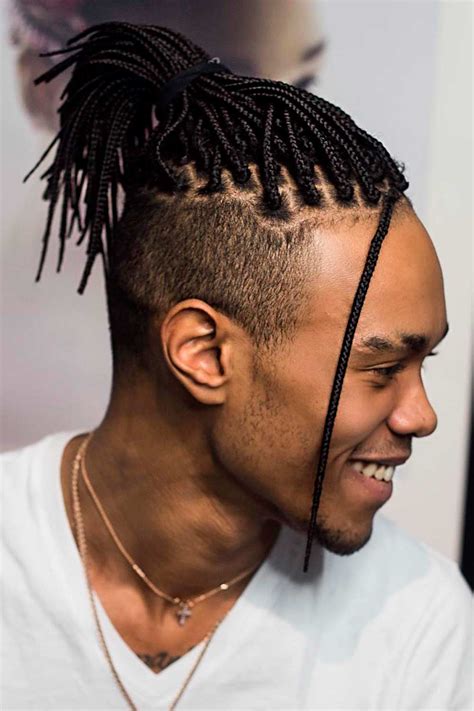 braids for mens long hair